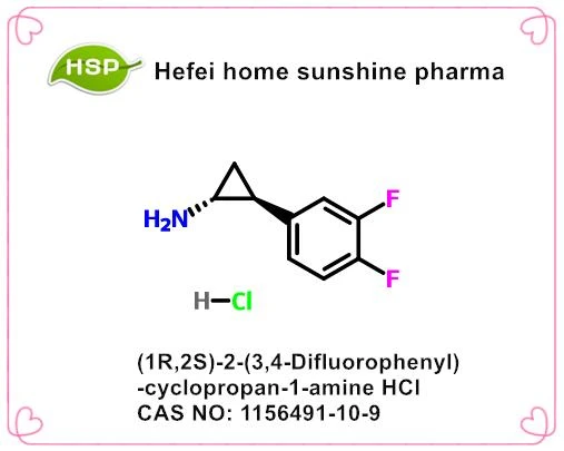 （1R、2S）-2-（3,4-ジフルオロフェニル）-シクロプロパン-1-アミンHCl CAS 1156491-10-9
