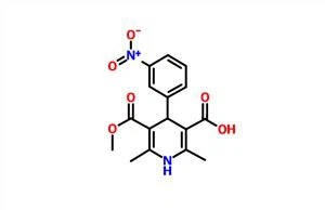 2,6-ジ-Me-4-（3-ニトロ-ph）-1,4-2H-ピリジン-3,5-ジカールCAS 74936-72-4