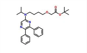 テルブチル2-(4-(5,6-ジフェニルピラジン-2-yl)(イソプロピル)アミノ酸)ブトキシ)アセテートCAS 475084-96-9