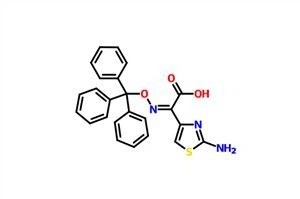 （Z）-2-（2-アミノチアゾール-4-イル-）-2-トリチルオキシイミノ酢酸CAS 128438-01-7